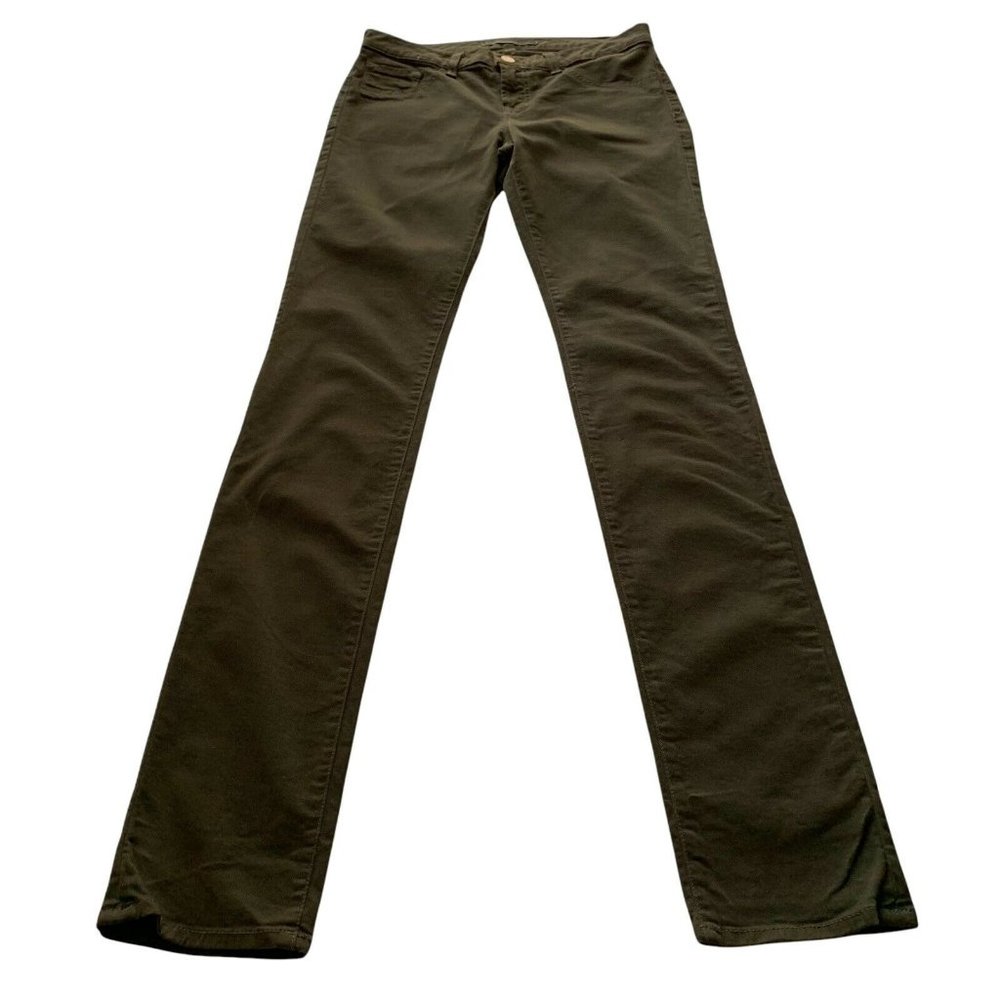 J Brand The Pencil Leg Brown Pants Women's Size 28